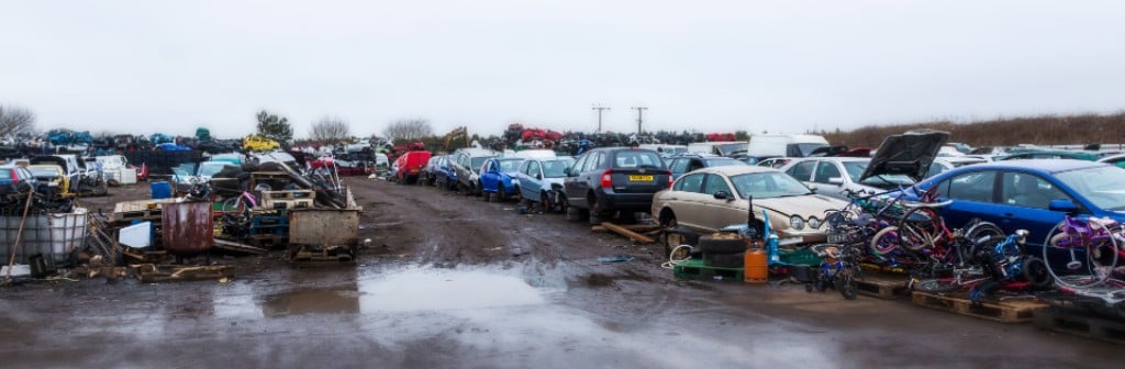 Vehicle yard area